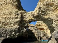 Bootsfahrt entlang der Küste, Algarve