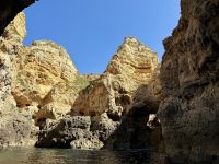 Bootsfahrt entlang der Küste, Algarve