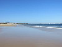 Langer Sandstrand von Lagos