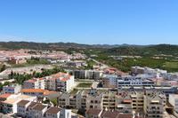 Blick auf Silves von der Burg
