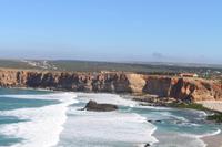 Blick von der Festungsanlage in Sagres