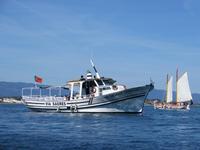 Schiff Via Sagres für die Bootsfahrt