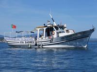 Schiff Via Sagres für die Bootsfahrt