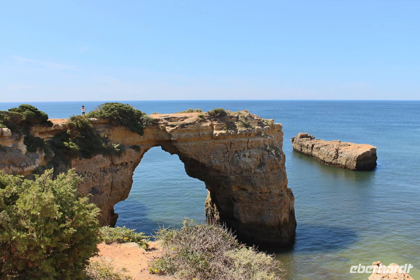Ausblick während der Küstenwanderung