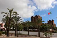 Blick auf die Burg in Silves