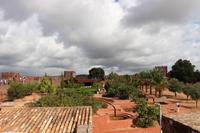 Blick auf die Burganlage in Silves
