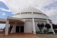 Neue Kirche am Aussichtspunkt bei Loulé