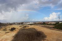 Regenbogen an der Bucht in Sagres