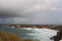 Blick von der Festungsanlage in Sagres