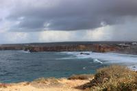 Blick von der Festungsanlage in Sagres