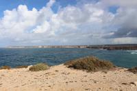 Blick von der Festungsanlage in Sagres