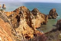 Felsformationen der Ponte da Piedade