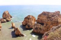 Felsformationen der Ponte da Piedade