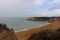 Beginn der Küstenwanderung in Armacao de Pera