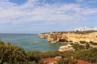 Ausblick während der Küstenwanderung