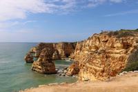 Ausblick während der Küstenwanderung