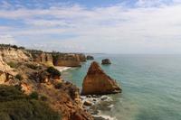 Ausblick während der Küstenwanderung