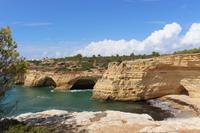 Ausblick während der Küstenwanderung