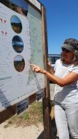 Andrea zeigt die Strände an der Westküste der Algarve