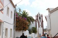 Blick auf die Kirche in Silves