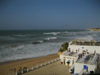 Blick vom Hotel