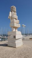Vila Real de Santo Antonio, Denkmal für den Stadterneuerer Marques de Pombal