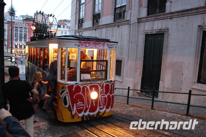 Standseilbahn in Lissabon