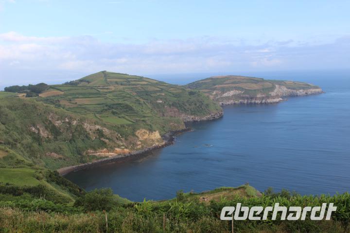 Ausblick auf die Nordküste von Sao Miguel