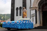 Vorbereitung für die Prozession in Furnas