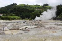 Heiße Quellen im Kurort Furnas