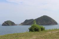 Blick auf die Vulkaninseln vor Vila Franca