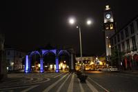 Ponta Delgada am Abend