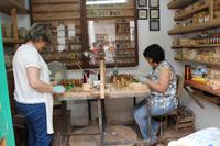 Im ethnografischen Museum in Capelas