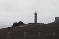 Leuchtturm am Vulkan Capelinhos