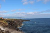 Blick über die Nordküste von Pico