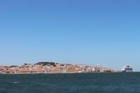 Bootsfahrt auf dem Tejo - Blick auf Lissabon