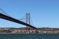 Bootsfahrt auf dem Tejo - Brücke des 25. April