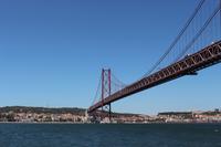Bootsfahrt auf dem Tejo - Brücke des 25. April