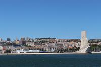 Bootsfahrt auf dem Tejo - Statue zu Heinrich dem Seefahrer