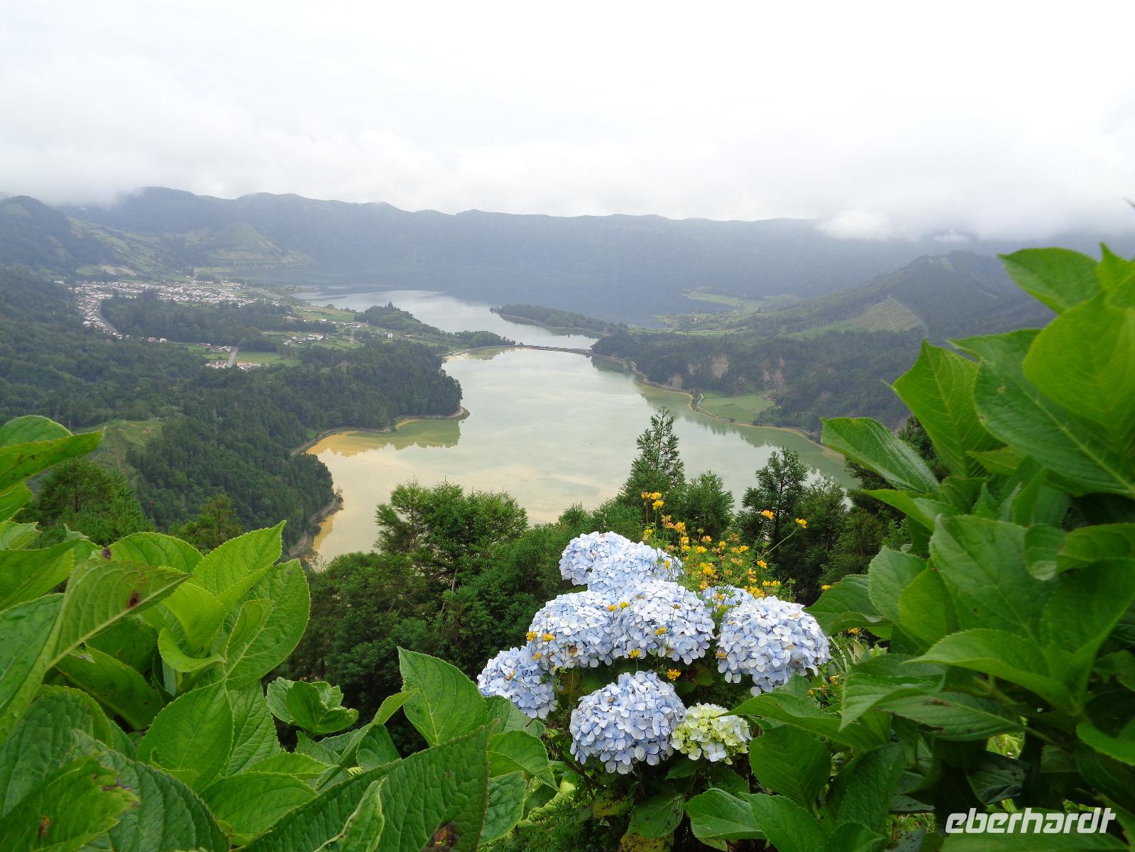 Sao Miguel, Lagoa Azul e Lagoa Verda, Vista do Rei
