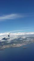 Anflug auf Insel Sao Miguel