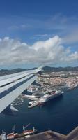 Anflug auf Insel Sao Miguel Ponta Delgada