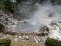 Sao Miguel Azoren-heiße Quellen