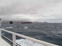 Stürmische Überfahrt nach Pico