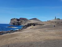 Der Vulcão dos Capelinhos Vulkan auf der Insel Faial mit Leuchtturm (10)
