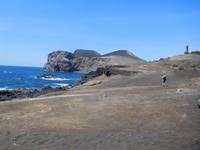 Der Vulcão dos Capelinhos Vulkan auf der Insel Faial mit Leuchtturm (12)