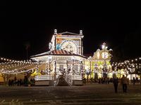 Ponta Delgada Volkfest Beleuchtung - Sao Miguel Insel (5)