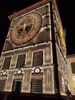 Ponta Delgada Volkfest Beleuchtung - Sao Miguel Insel (3)