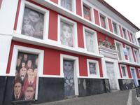 Spaziergang in Angra do Heroismo - Hausfassade