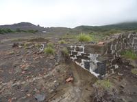 Ponta dos Capelinhos - verschüttete Häuser